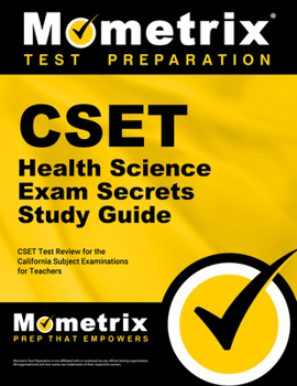 Paperback Cset Health Science Exam Secrets Study Guide: Cset Test Review for the California Subject Examinations for Teachers Book