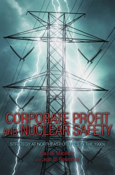 Hardcover Corporate Profit and Nuclear Safety: Strategy at Northeast Utilities in the 1990s Book