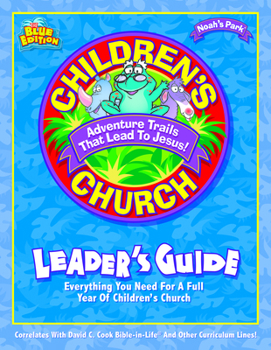 Mass Market Paperback Noah's Park Children's Church Leader's Guide, Blue Edition [With CD] Book