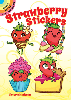 Paperback Strawberry Stickers Book