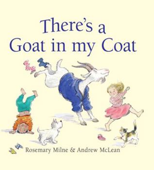 Hardcover There's a Goat in My Coat Book