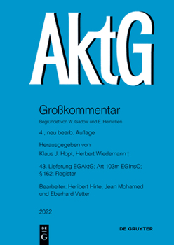 Paperback Egaktg; § 162; Art 103m Eginso [German] Book