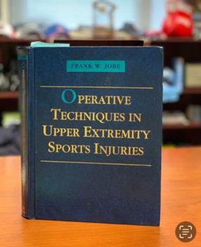 Hardcover Operative Techniques In Upper Extremity Sports Injuries Book