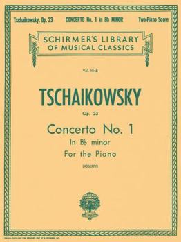 Paperback Concerto No. 1 in B-Flat Minor, Op. 23: Schirmer Library of Classics Volume 1045 Piano Duet Book