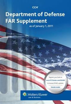 Paperback Department of Defense Far Supplement (Dfars) as of January 1, 2011 Book