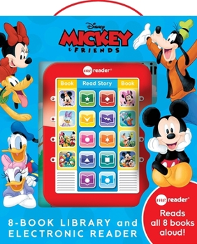 Misc. Disney Mickey and Friends: Me Reader 8-Book Library and Electronic Reader Sound Book Set [With Battery] Book
