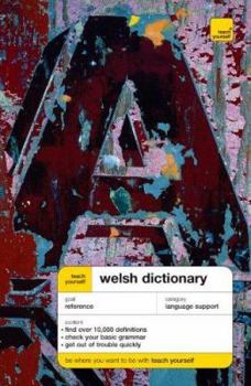 Paperback Welsh Dictionary Book