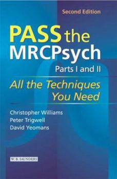 Paperback Pass the Mrcpsych Parts 1 & 2 Book