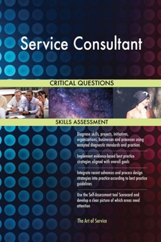 Paperback Service Consultant Critical Questions Skills Assessment Book