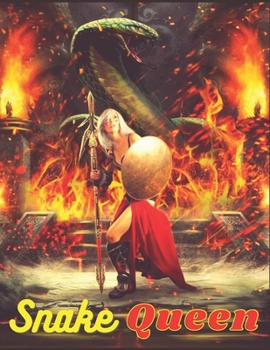 Paperback Snake Queen Coloring Book: Coloring Book For Kids and Adults Book