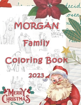 Paperback Morgan Family Coloring Book