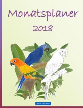 Paperback BROCKHAUSEN - Monatsplaner 2018 [German] Book