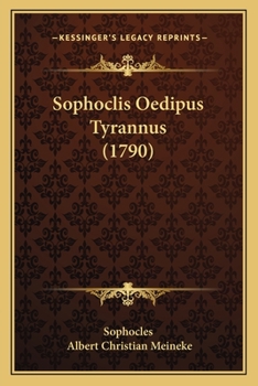 Paperback Sophoclis Oedipus Tyrannus (1790) [Latin] Book