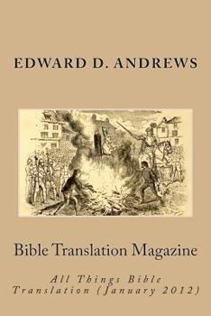 Paperback Bible Translation Magazine: All Things Bible Translation (January 2012) Book