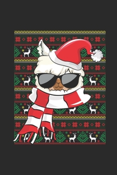 Paperback Christmas Sweater - Llama: Dotted Bullet Grid Notebook - Journal for Ugly Christmas Gift And New Year Gift Idea Book