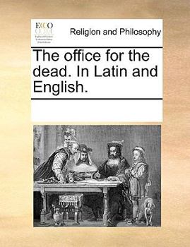Paperback The Office for the Dead. in Latin and English. Book