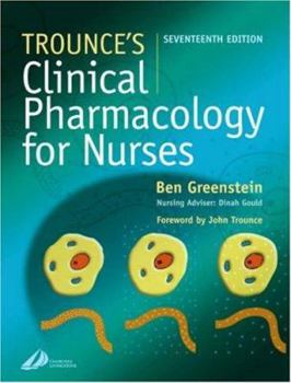 Paperback Trounce's Clinical Pharmacology for Nurses Book