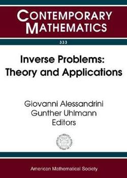 Paperback Inverse Problems: Theory & Applications Book