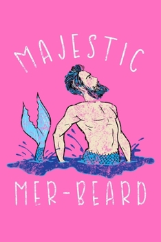 Paperback Majestic Mer Beard: College Ruled Notebook Book