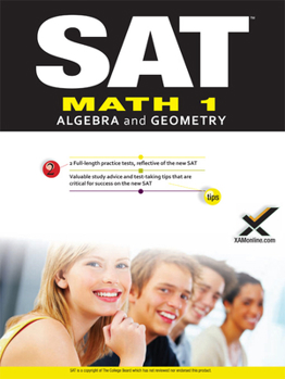 Paperback SAT Math 1 2017 Book