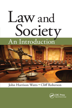 Paperback Law and Society: An Introduction Book