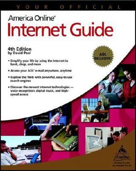 Hardcover Your Official America Online Internet Guide Book
