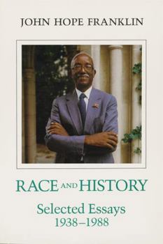 Paperback Race and History: Selected Essays, 1938--1988 Book