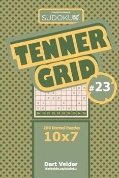 Paperback Sudoku Tenner Grid - 200 Normal Puzzles 10x7 (Volume 23) Book