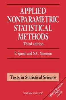 Hardcover Applied Nonparametric Statistical Methods, Third Edition Book