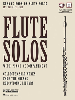 Misc. Rubank Book of Flute Solos - Intermediate Level: Book with Online Audio (Stream or Download) Book