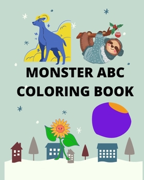 Paperback Monster ABC Coloring Book