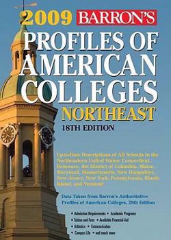 Paperback Barron's Profiles of American Colleges: Northeast Book