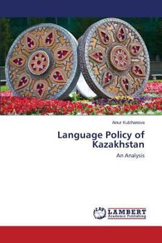 Paperback Language Policy of Kazakhstan Book