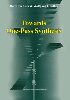 Paperback Towards One-Pass Synthesis Book