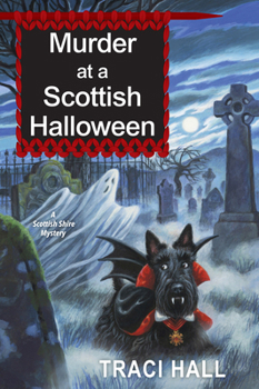 Paperback Murder at a Scottish Halloween Book