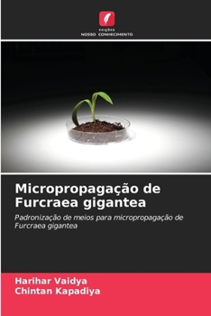 Paperback Micropropagação de Furcraea gigantea [Portuguese] Book