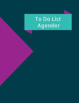 To Do List Agenda : To Do List Pad