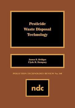 Hardcover Pesticide Waste Disposal Technology Book