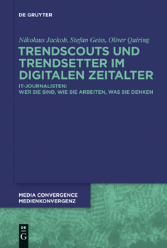 Hardcover Trendscouts und Trendsetter im digitalen Zeitalter [German] Book