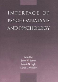 Hardcover Interface of Psychoanalysis and Psychology Book