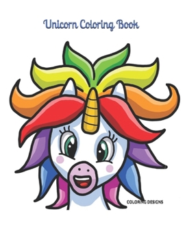 Paperback Unicorn Coloring Book