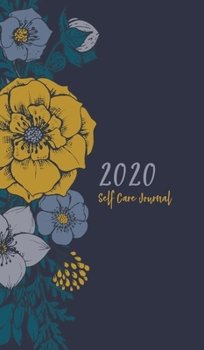 Hardcover 2020 Self Care Journal (Grey and Yellow) Book