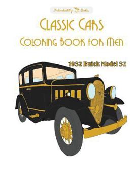 Paperback Classic Cars Coloring Book for Men Book