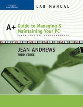 Paperback A+ Guide to Managing and Maintaining Your PC Lab Manual: Comprehensive Book