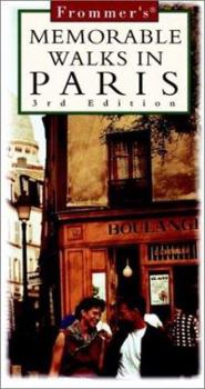 Paperback Frommer's Memorable Walks in Paris [With Maps] Book