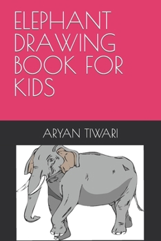 Paperback Elephant Drawing Book for Kids Book