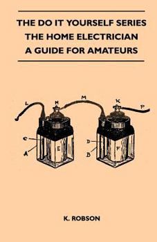 Paperback The Do It Yourself Series - The Home Electrician - A Guide For Amateurs Book