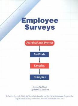 Paperback Employee Surveys: Practical and Proven Methods, Samples, Examples Book