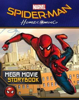 Paperback Spider-Man: Homecoming Mega Movie Storybook Book
