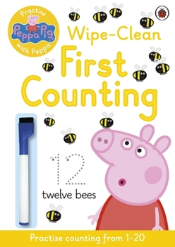 Paperback Peppa Pig Practise Wipe Clean Counting Book